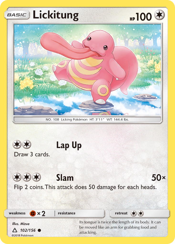 Lickitung (102/156) [Sun & Moon: Ultra Prism] | Exor Games Dartmouth