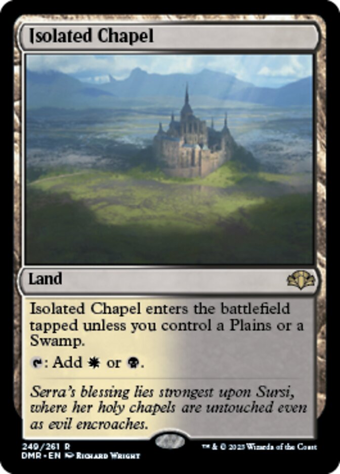 Isolated Chapel [Dominaria Remastered] | Exor Games Dartmouth