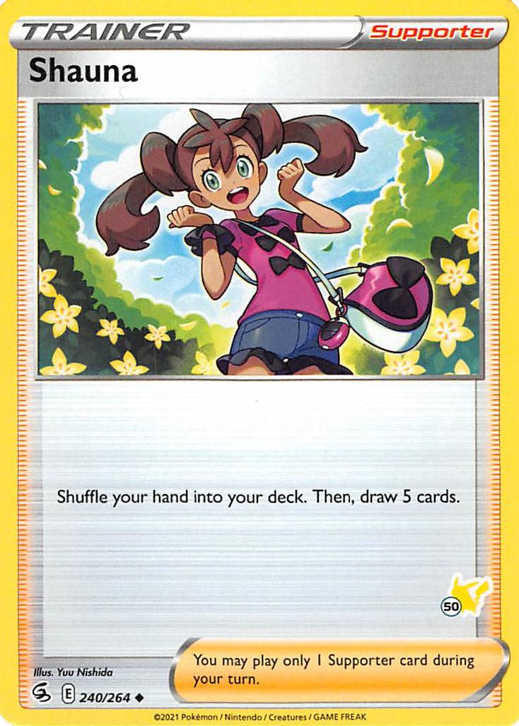 Shauna (240/264) (Pikachu Stamp #50) [Battle Academy 2022] | Exor Games Dartmouth