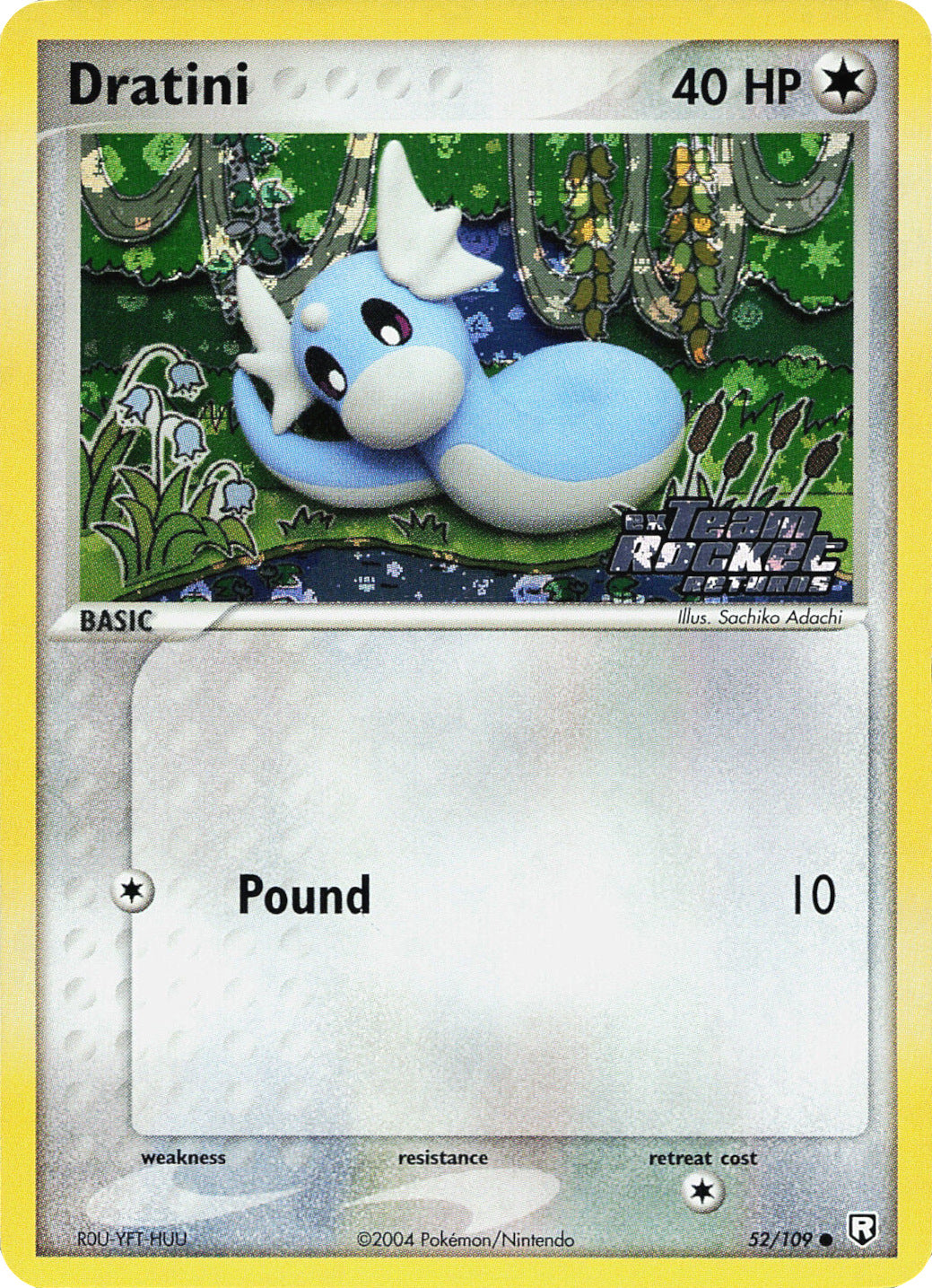 Dratini (52/109) (Stamped) [EX: Team Rocket Returns] | Exor Games Dartmouth