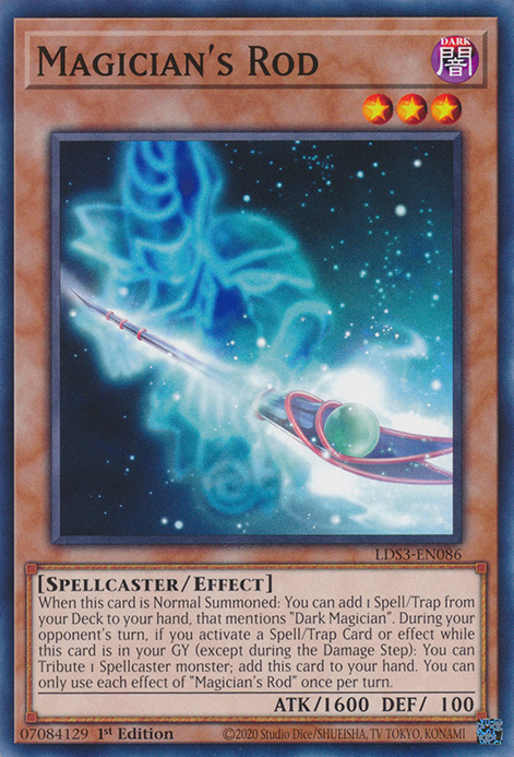 Magician's Rod [LDS3-EN086] Common | Exor Games Dartmouth