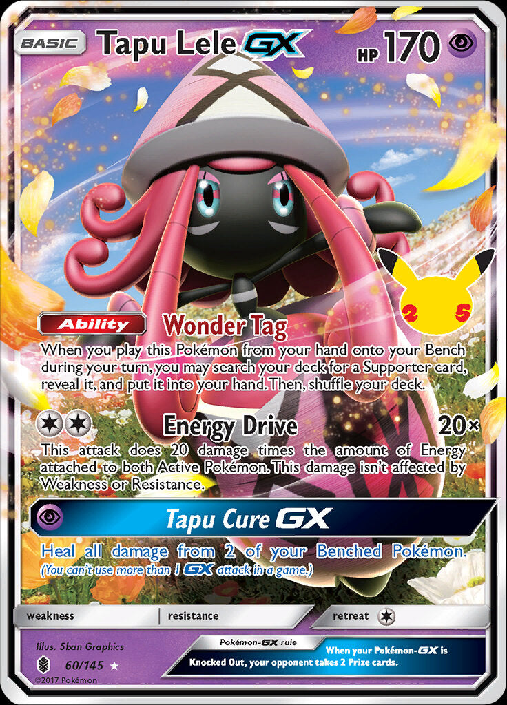 Tapu Lele GX (60/145) [Celebrations: 25th Anniversary - Classic Collection] | Exor Games Dartmouth