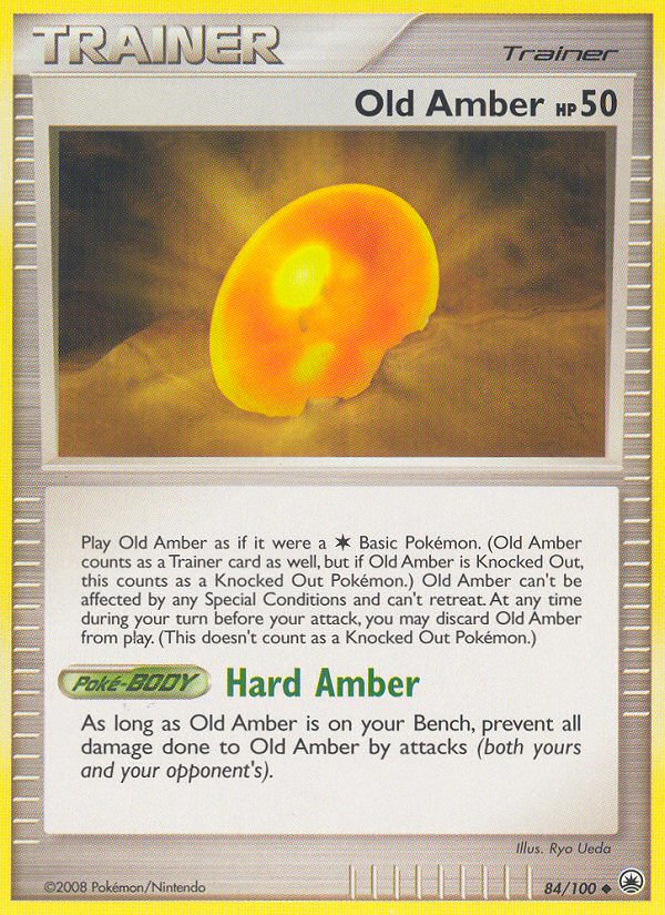 Old Amber (84/100) [Diamond & Pearl: Majestic Dawn] | Exor Games Dartmouth