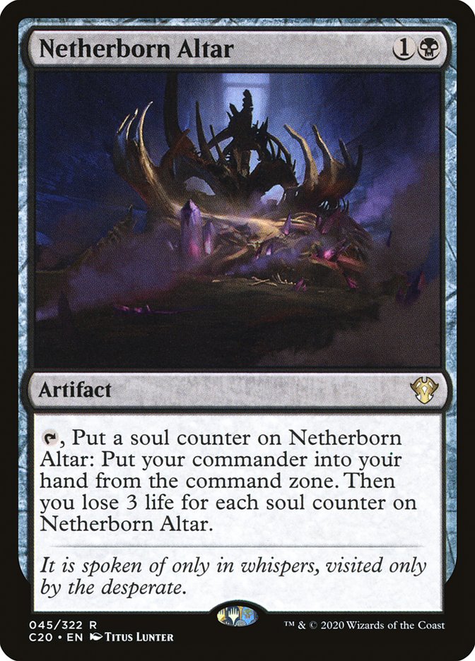 Netherborn Altar [Commander 2020] | Exor Games Dartmouth