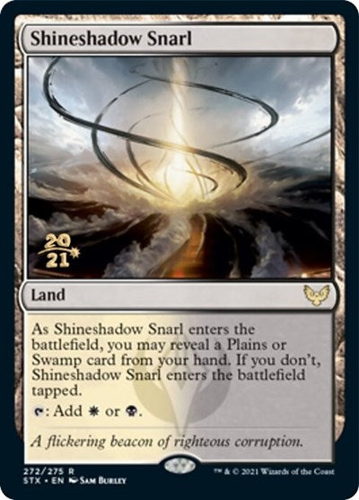 Shineshadow Snarl [Strixhaven: School of Mages Prerelease Promos] | Exor Games Dartmouth