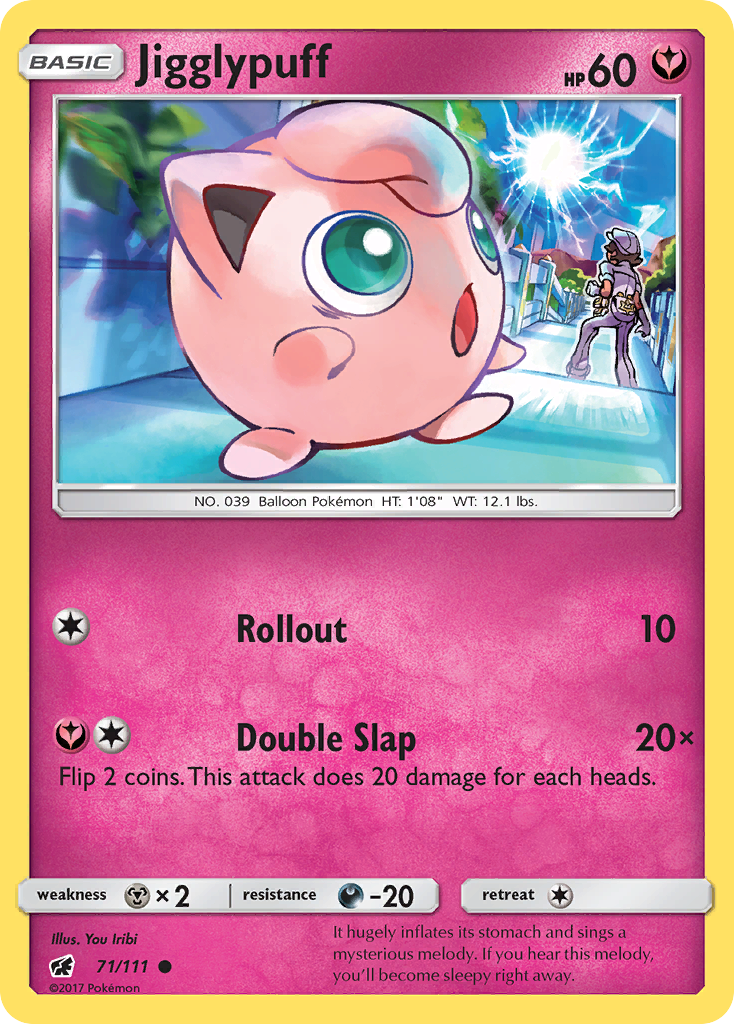 Jigglypuff (71/111) [Sun & Moon: Crimson Invasion] | Exor Games Dartmouth