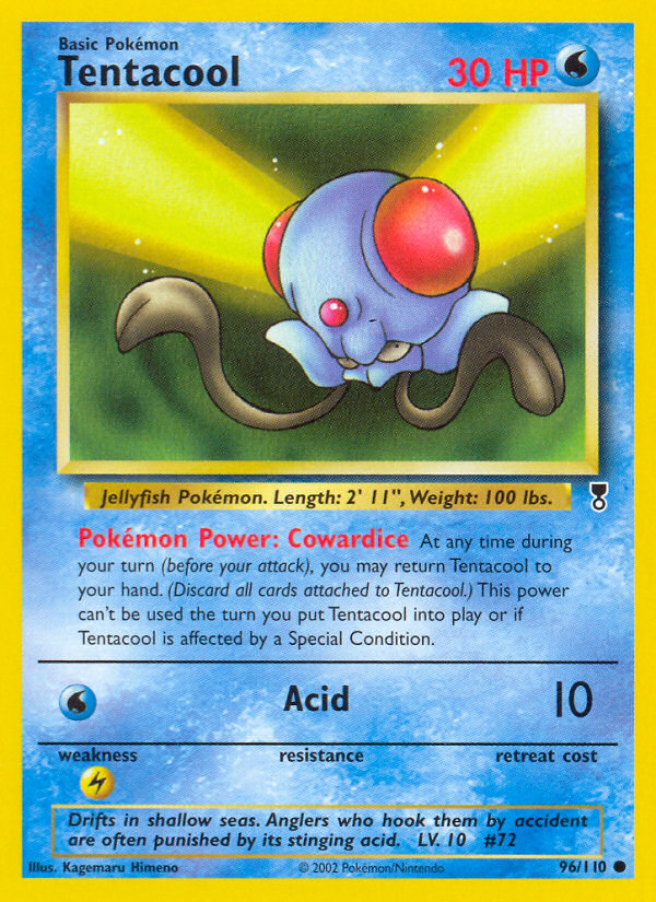 Tentacool (96/110) [Legendary Collection] | Exor Games Dartmouth