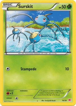 Surskit (16/30) [XY: Trainer Kit 2 - Latias] | Exor Games Dartmouth