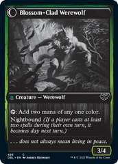 Weaver of Blossoms // Blossom-Clad Werewolf [Innistrad: Double Feature] | Exor Games Dartmouth