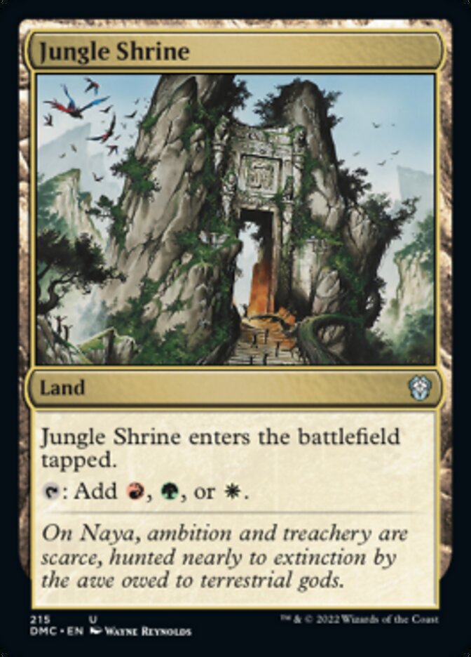 Jungle Shrine [Dominaria United Commander] | Exor Games Dartmouth