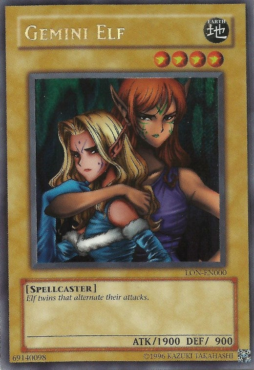 Gemini Elf [LON-EN000] Secret Rare | Exor Games Dartmouth