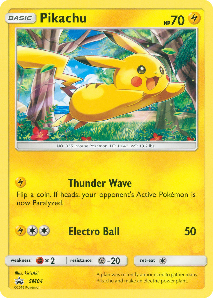 Pikachu (SM04) (Target Non Holo) [Sun & Moon: Black Star Promos] | Exor Games Dartmouth