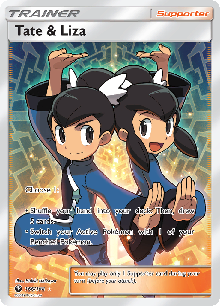 Tate & Liza (166/168) [Sun & Moon: Celestial Storm] | Exor Games Dartmouth