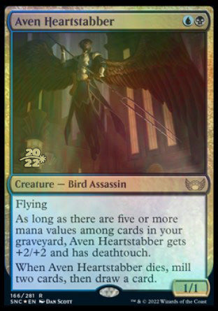 Aven Heartstabber [Streets of New Capenna Prerelease Promos] | Exor Games Dartmouth