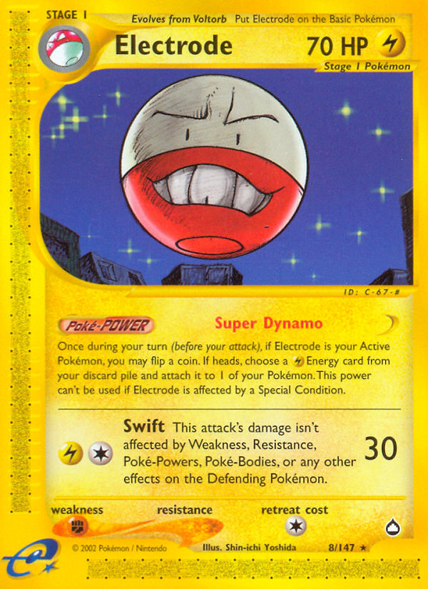 Electrode (8/147) [Aquapolis] | Exor Games Dartmouth