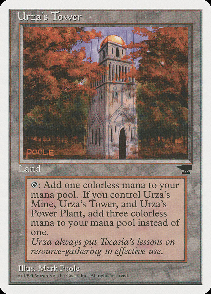 Urza's Tower (Autumn Leaves) [Chronicles] | Exor Games Dartmouth