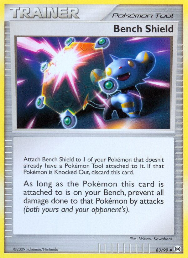 Bench Shield (83/99) [Platinum: Arceus] | Exor Games Dartmouth