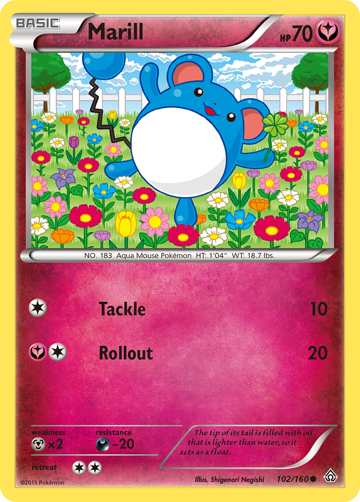 Marill (102/160) [XY: Primal Clash] | Exor Games Dartmouth