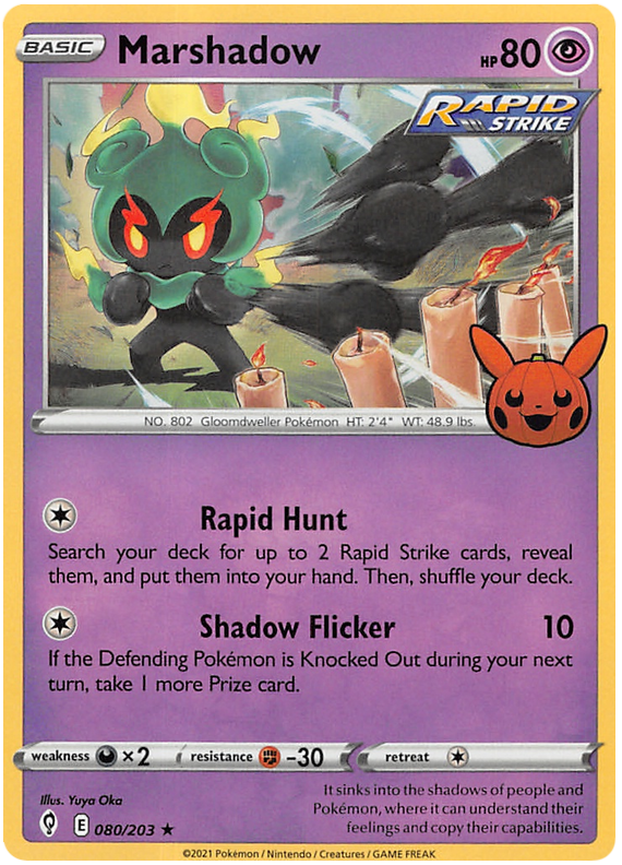 Marshadow (080/203) [Trick or Trade 2023] | Exor Games Dartmouth