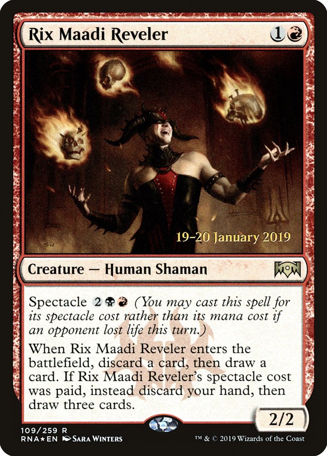 Rix Maadi Reveler [Ravnica Allegiance Prerelease Promos] | Exor Games Dartmouth