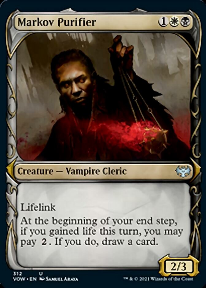 Markov Purifier (Showcase Fang Frame) [Innistrad: Crimson Vow] | Exor Games Dartmouth