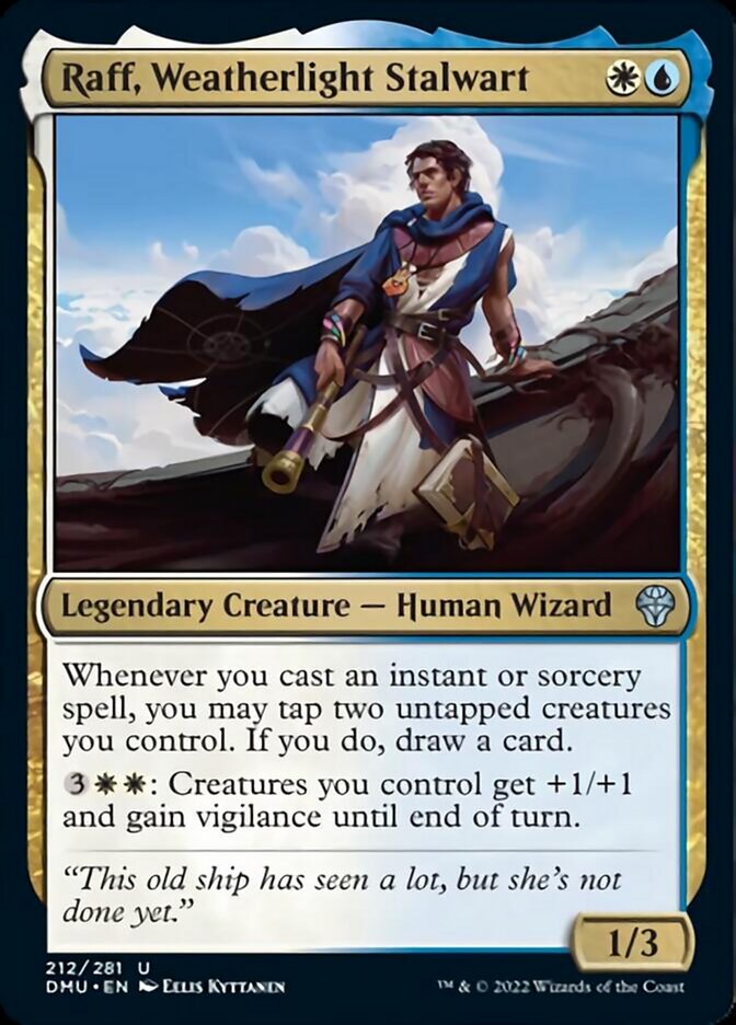 Raff, Weatherlight Stalwart [Dominaria United] | Exor Games Dartmouth