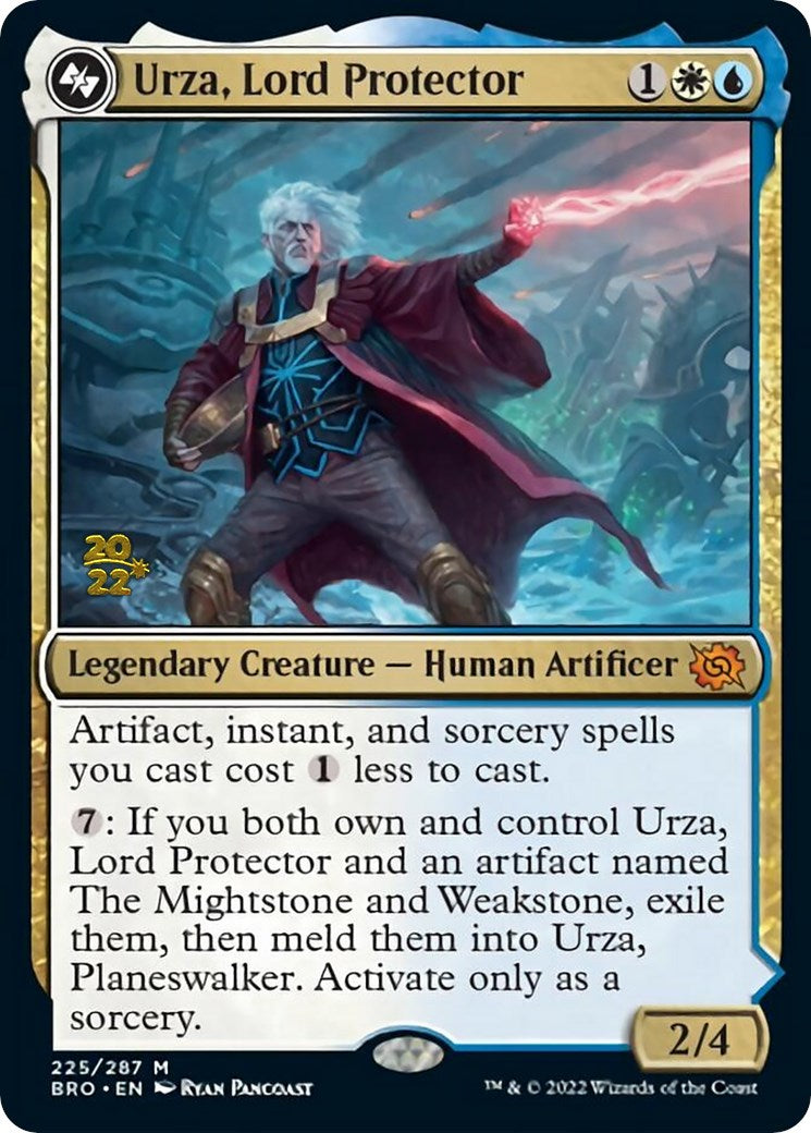 Urza, Lord Protector [The Brothers' War: Prerelease Promos] | Exor Games Dartmouth