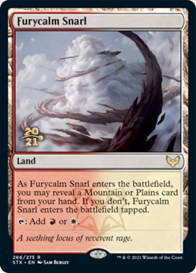 Furycalm Snarl [Strixhaven: School of Mages Prerelease Promos] | Exor Games Dartmouth