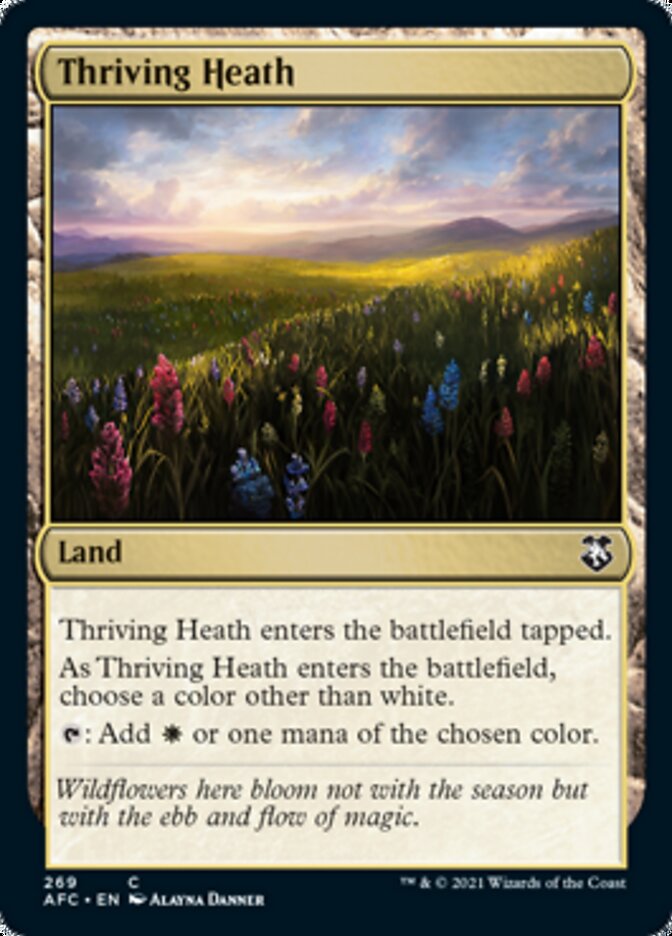 Thriving Heath [Dungeons & Dragons: Adventures in the Forgotten Realms Commander] | Exor Games Dartmouth