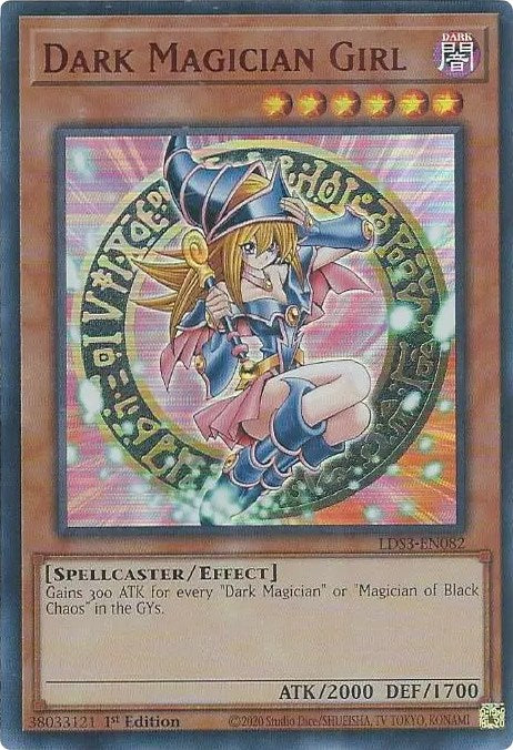 Dark Magician Girl (Red) [LDS3-EN082] Ultra Rare | Exor Games Dartmouth