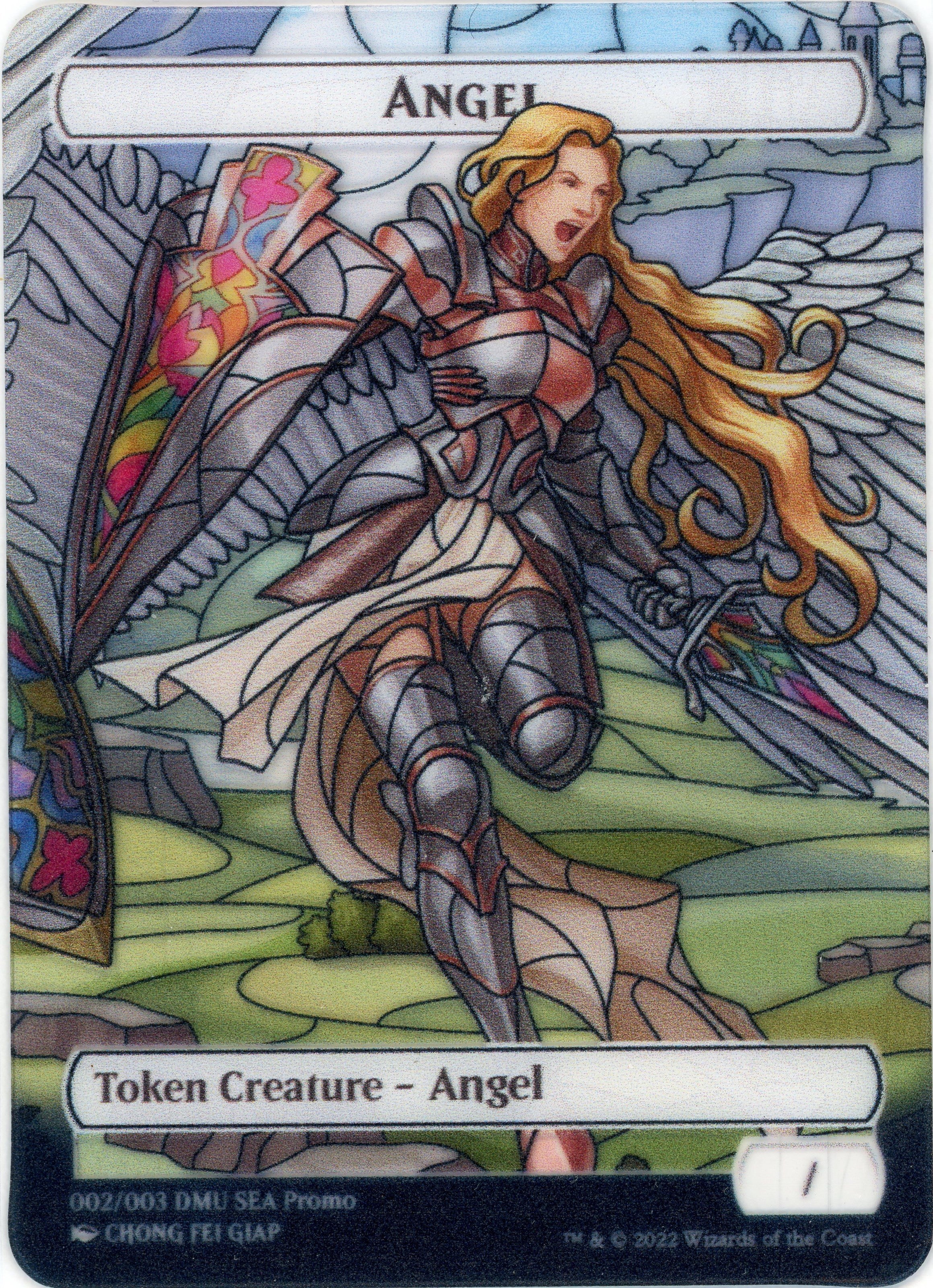 Angel Token (SEA Exclusive) [Dominaria United Tokens] | Exor Games Dartmouth