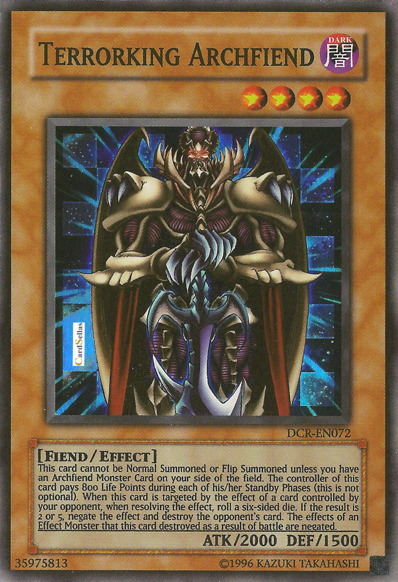 Terrorking Archfiend [DCR-EN072] Super Rare | Exor Games Dartmouth