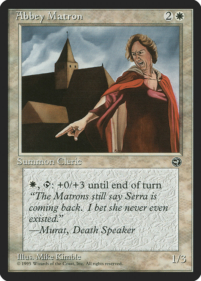 Abbey Matron (Murat Flavor Text) [Homelands] | Exor Games Dartmouth