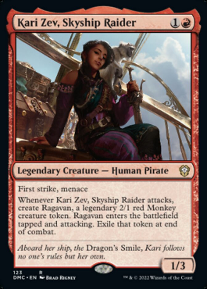 Kari Zev, Skyship Raider [Dominaria United Commander] | Exor Games Dartmouth