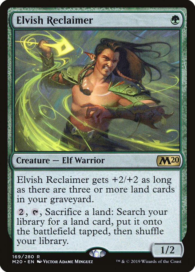 Elvish Reclaimer [Core Set 2020] | Exor Games Dartmouth