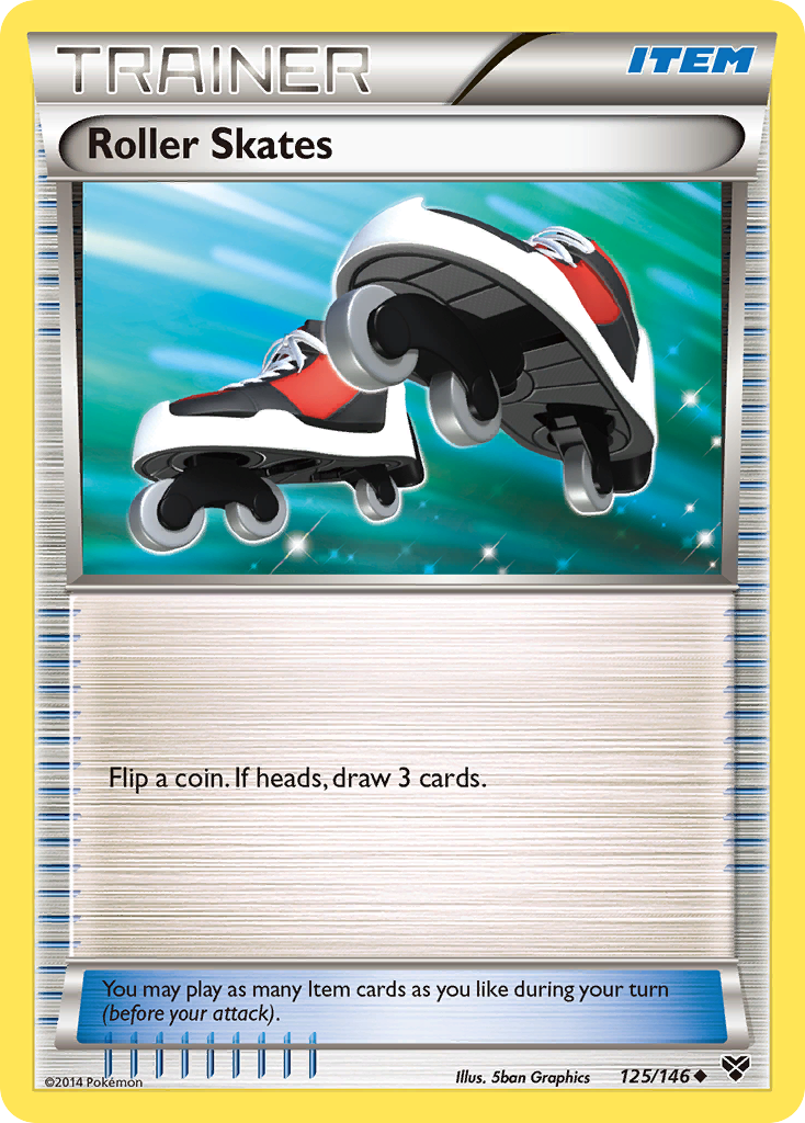 Roller Skates (125/146) [XY: Base Set] | Exor Games Dartmouth