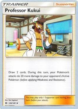 Professor Kukui (128/149) (Ice Path FTW - Zachary Bokhari) [World Championships 2017] | Exor Games Dartmouth