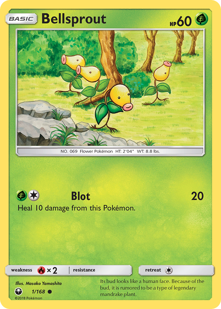 Bellsprout (1/168) [Sun & Moon: Celestial Storm] | Exor Games Dartmouth