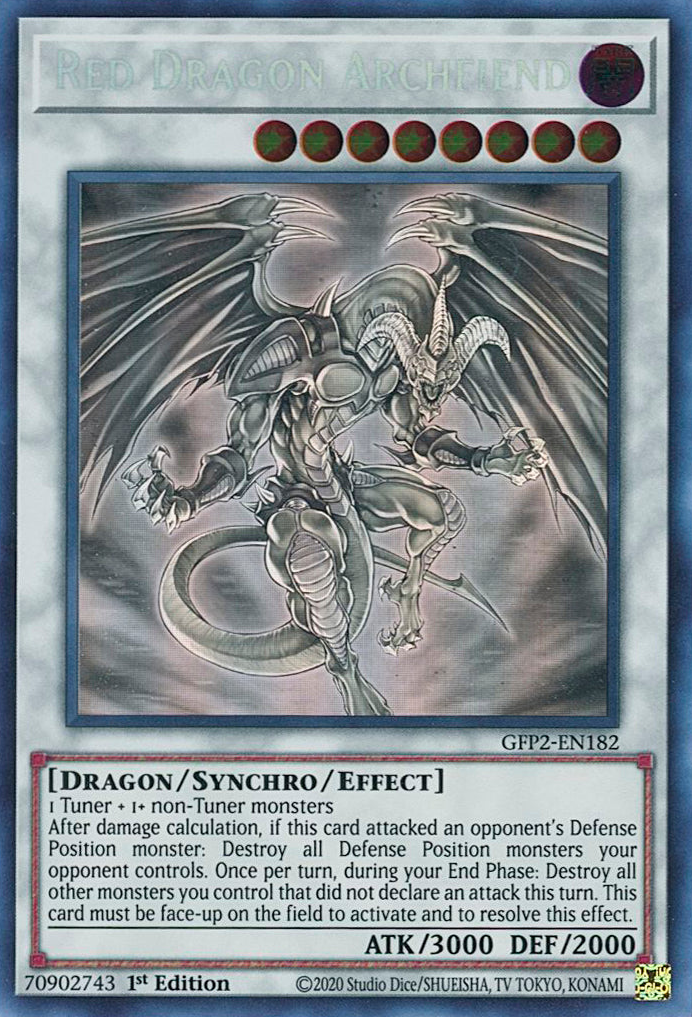 Red Dragon Archfiend [GFP2-EN182] Ghost Rare | Exor Games Dartmouth