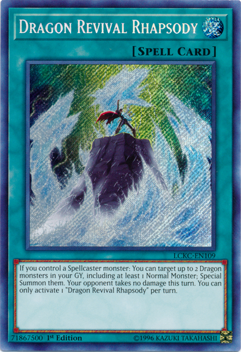 Dragon Revival Rhapsody [LCKC-EN109] Secret Rare | Exor Games Dartmouth