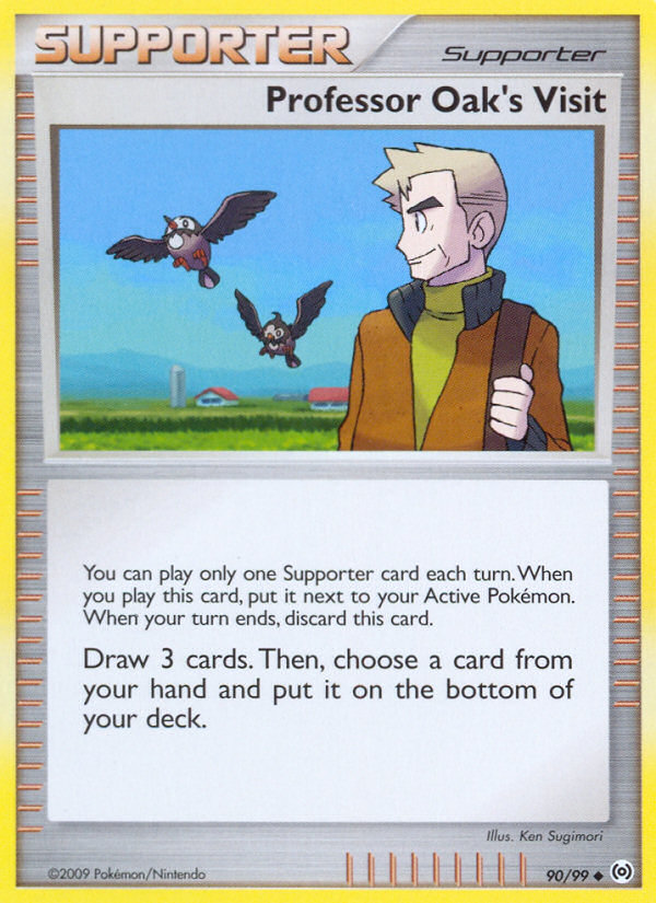 Professor Oak's Visit (90/99) [Platinum: Arceus] | Exor Games Dartmouth