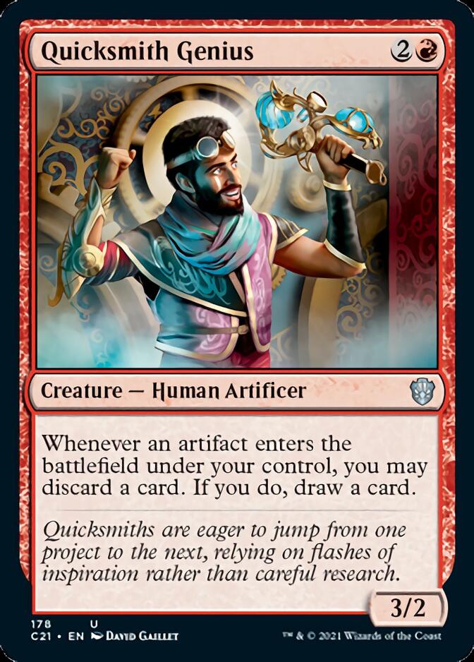 Quicksmith Genius [Commander 2021] | Exor Games Dartmouth