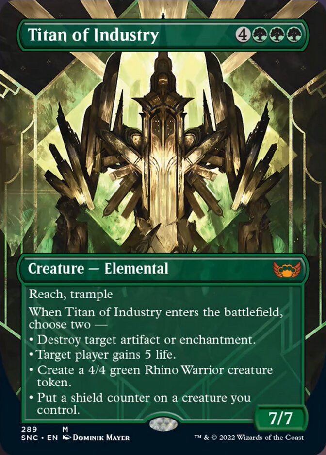Titan of Industry (Borderless Alternate Art) [Streets of New Capenna] | Exor Games Dartmouth