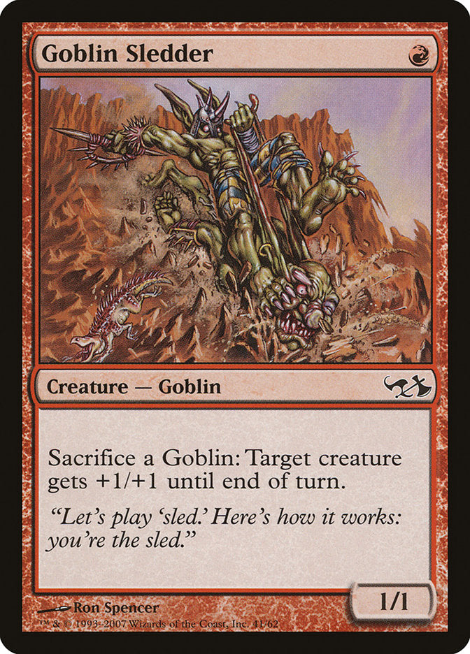 Goblin Sledder [Duel Decks: Elves vs. Goblins] | Exor Games Dartmouth