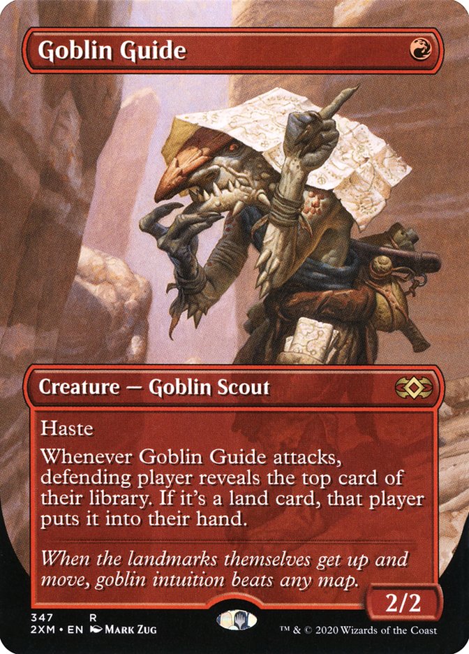 Goblin Guide (Borderless) [Double Masters] | Exor Games Dartmouth