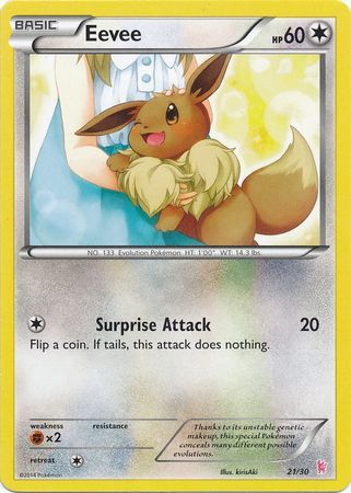 Eevee (21/30) [XY: Trainer Kit - Sylveon] | Exor Games Dartmouth