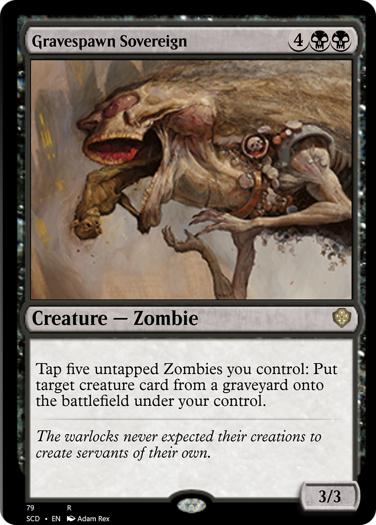Gravespawn Sovereign [Starter Commander Decks] | Exor Games Dartmouth