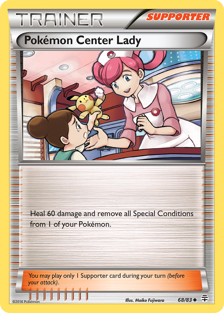 Pokemon Center Lady (68/83) [XY: Generations] | Exor Games Dartmouth