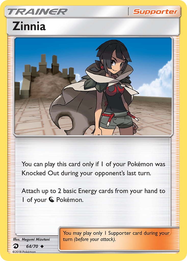 Zinnia (64/70) [Sun & Moon: Dragon Majesty] | Exor Games Dartmouth