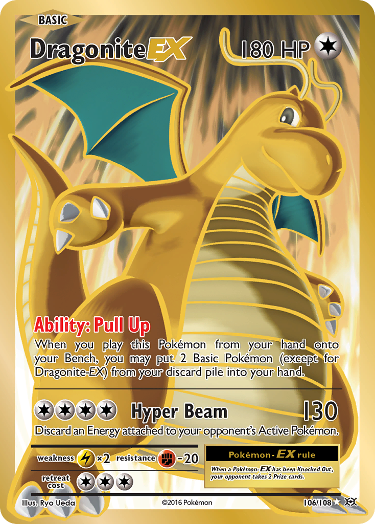 Dragonite EX (106/108) [XY: Evolutions] | Exor Games Dartmouth